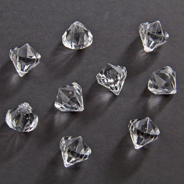 DIAMONDS CLEAR 20MM