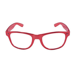 GLASSES BB METALLIC RED