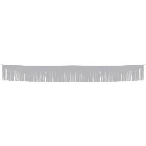 BANNER FRINGE SILVER 6M