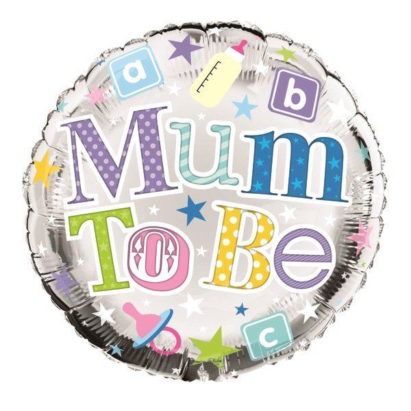 BALLOON FOIL 18"/46CM - MUM TO BE