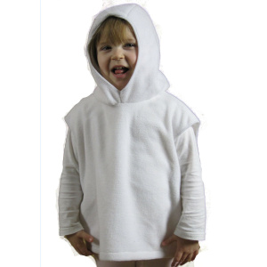 TABARD CHILD WHITE 6-8 YEAR