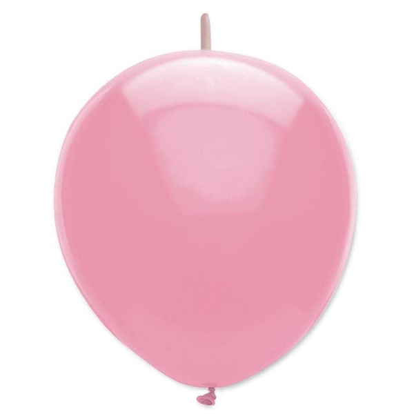 BALLOON HELIUM LINK ROUND 32M PINK NEON