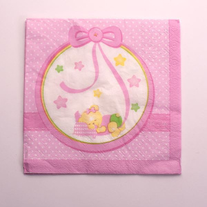 BABY GIRL NANNA PARTY NAPKINS PAPER 16'S