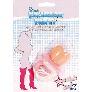 STAG PARTY PACIFIER PINK