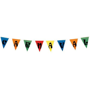 BUNTING ASSTD COLOUR CARNAVAL 15M