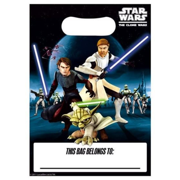 LOOT BAG CLONE WARS (STAR WARS) 8S