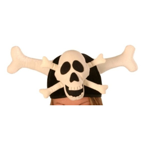 HAT PIRATE SKULL & CROSS BONES