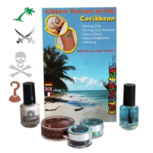 FACE PACK GLITTER TATTOO  -CARIBBEAN