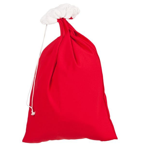 SANTA SACK FABRIC 72 X 48CM & CORD