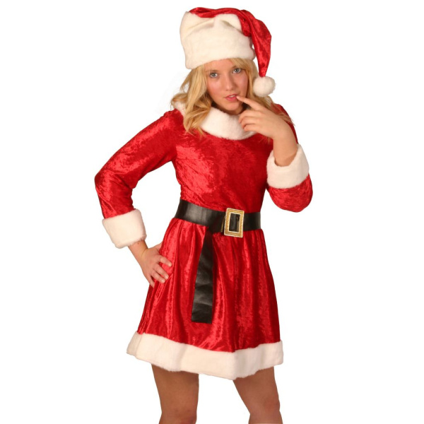 SANTA MISS VELVET 3 PC SHORT DRE