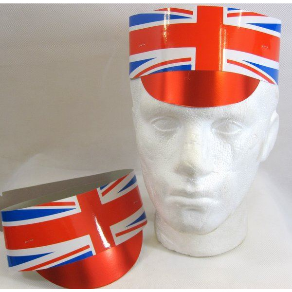 UNION JACK PEAK HATS PK OF 5 CARD