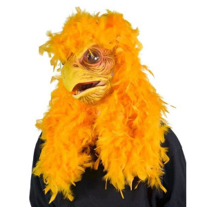 DELUXE SUPER SOFT YELLOW CHICKEN MASK