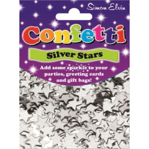 CONFETTI SPARKLING STAR SILVER