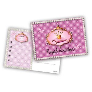 INVITATIONS PRINCESS BIRTHDAY 6'S