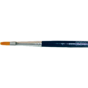 FACE PAINTING BRUSH FLAT SIZE 4 BLUE