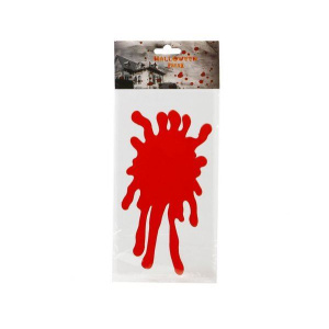 BLOOD RED SPLODGE FOR WINDOW (GELATINE)