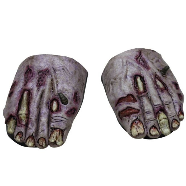 SHOE COVERS ZOMBIE FEET -  MONSTER FEET