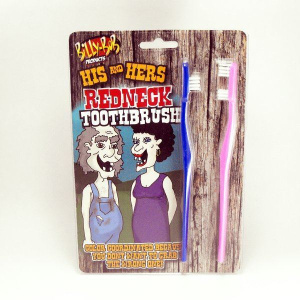 FUNNY JOKE TOOTH BRUSHES FOR RED NECKS