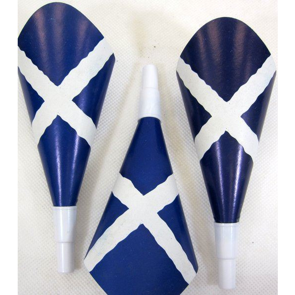 TRUMPETS SCOTLAND FLAG PARTY PRINTED 12S