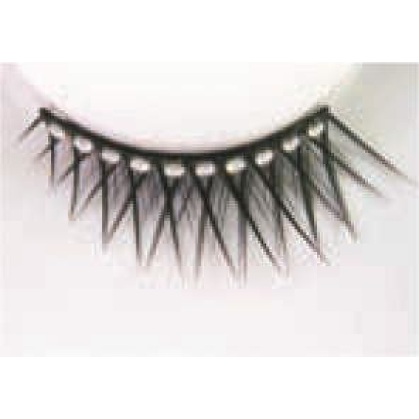 EYE LASHES RHINESTONE SHORT/LONG BLA