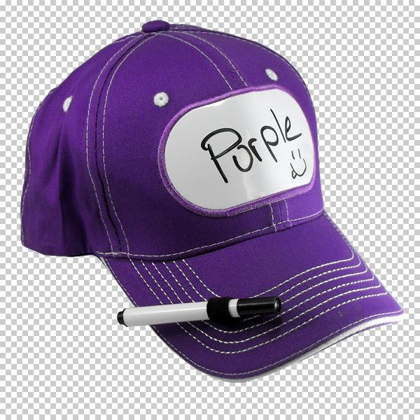 CAP BILLY BOB BILLBOARD PURPLE WITH PEN