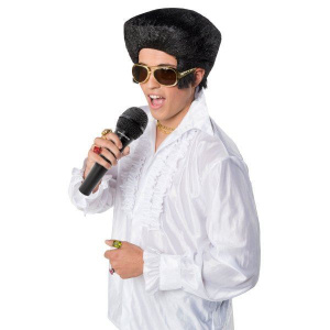 KING OF ROCK STYLE WIG #BLACKWIG #ELVIS