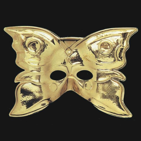 MASK FACE GOLDEN BUTTERFLY SHAPE