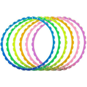 BRACELETS CLEAR COLOUR PK6