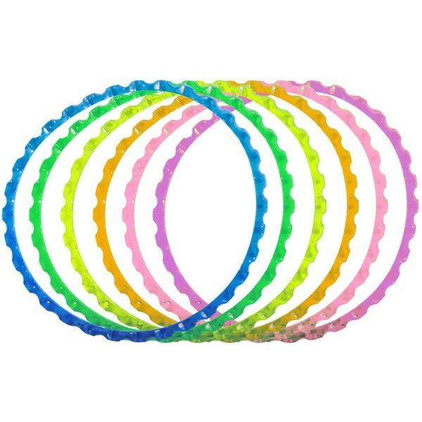 BRACELETS CLEAR COLOUR PK6