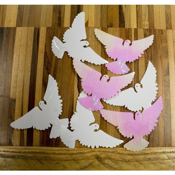 CONFETTI WEDDING DOVES