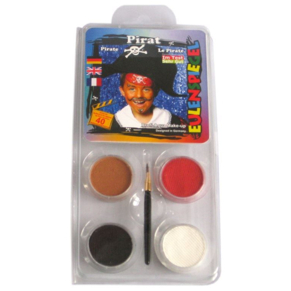 FACE PACK 4 COLOURS PIRATE