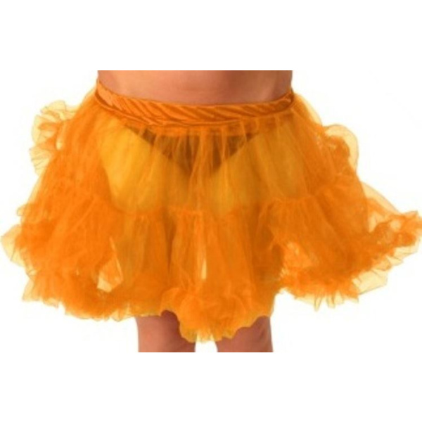 TUTU RA RA SKIRT ORANGE MEDIUM