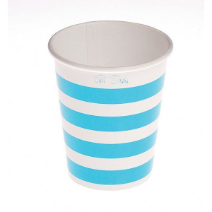 CUPS STRIPE CARD 250CC BLUE 10'S