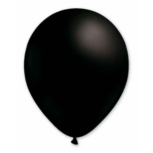 BALLOON MODELLING 5CM (2") BLACK X 100