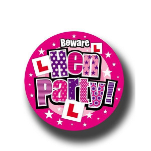 HEN PARTY BADGE 15CM