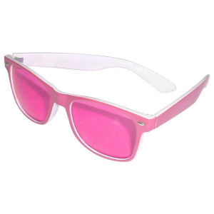 GLASSES BLUES BROTHERS PINK/WHITE