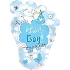 BALLOON FOIL  - BABY ITS A BOY