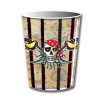 INVITATIONS PIRATE RED BIRTHDAY 8'S
