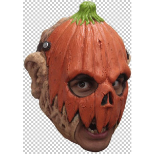 MASK HEAD CHIN STRAP PUMPKIN KILLER JACK