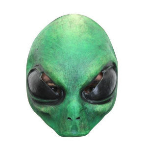 MASK HALF ALIEN GREEN SMALL