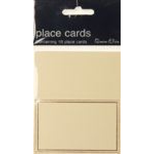 PLACE CARDS FOIL OPEN 10 PK