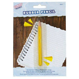 FUNNY JOKE RUBBER PENCIL