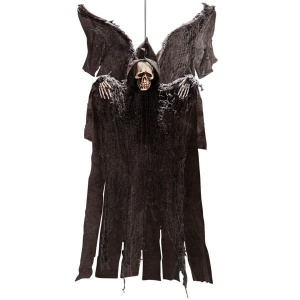 HANGING SKELETON WITH WINGS