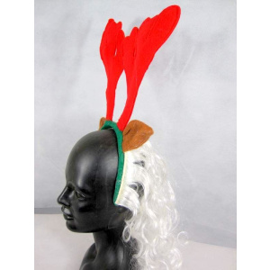 TIARA REINDEER ANTLER GREEN & HAIR