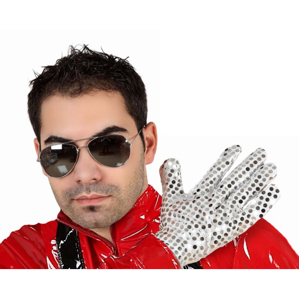 GLASSES POP STAR WITH GLOVE