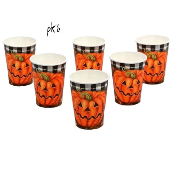 CUPS HALLOWEEN PARTY 6 PAPER