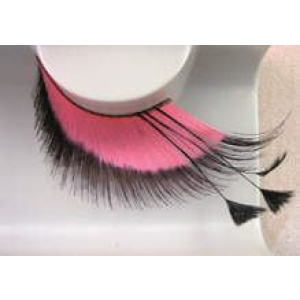 EYE LASHES FUN ROSE & BLACK