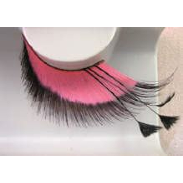 EYE LASHES FUN ROSE & BLACK