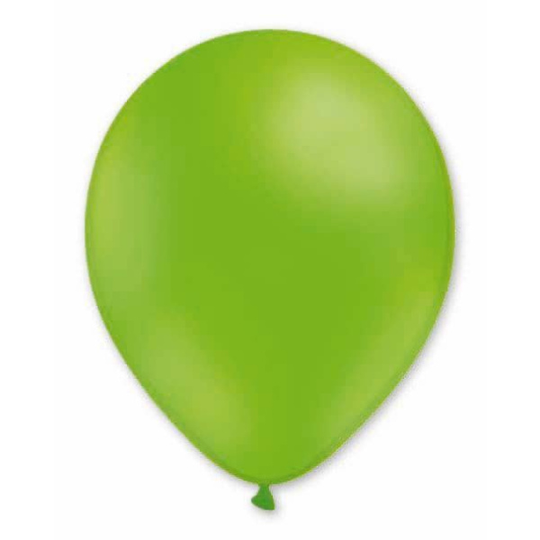 BALLOON HELIUM 29CM GREEN PISTACHO X10