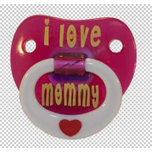 BABY PACIFIER BILLY BOB I LOVE MY MOMMY